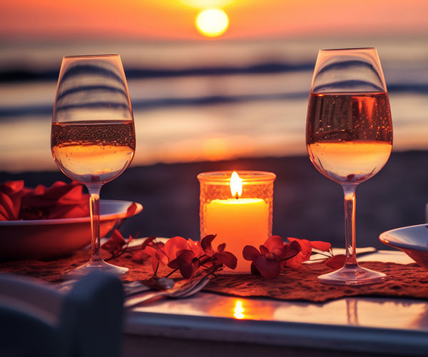 Beachside Candlelight Dinner