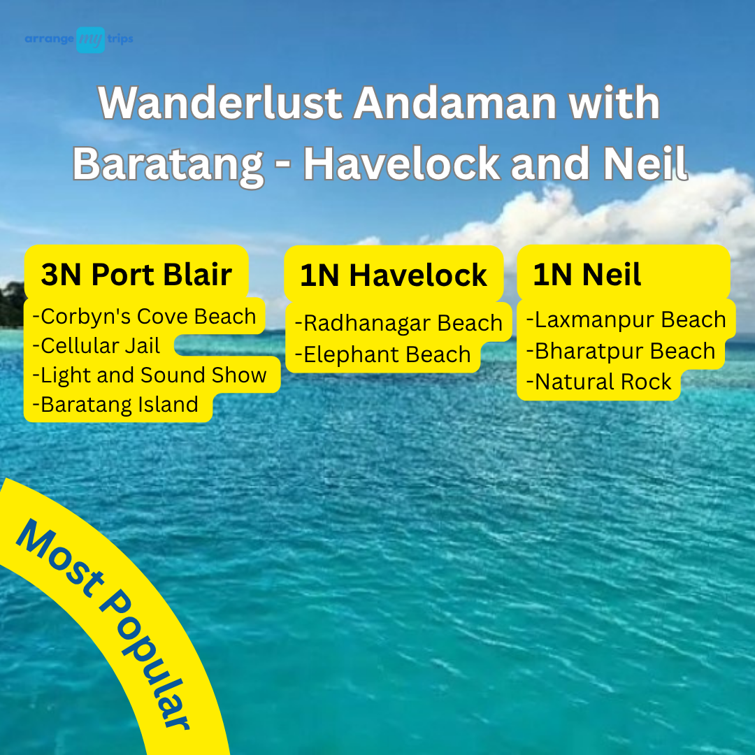 Wanderlust Andaman with Baratang - Havelock and Neil Island