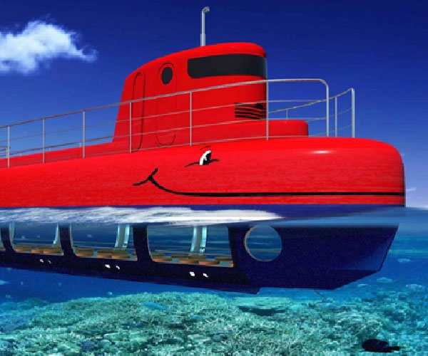 Semi Submarine Ride at Havelock